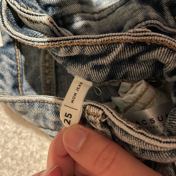 Pacsun Blue Mom Jeans Size 25 Women’s 💕 - Picture 4 of 5